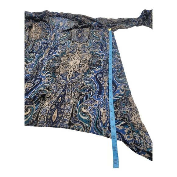 Sami & Jo Shirt Womens 1X Multicolor Pullover Blouse Boho Career Vacation - Picture 8 of 8